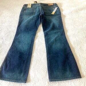 NWT Y2K Vintage Pepe London Jeans Women's US Size 36x32 Flare Layla Style Bootcu